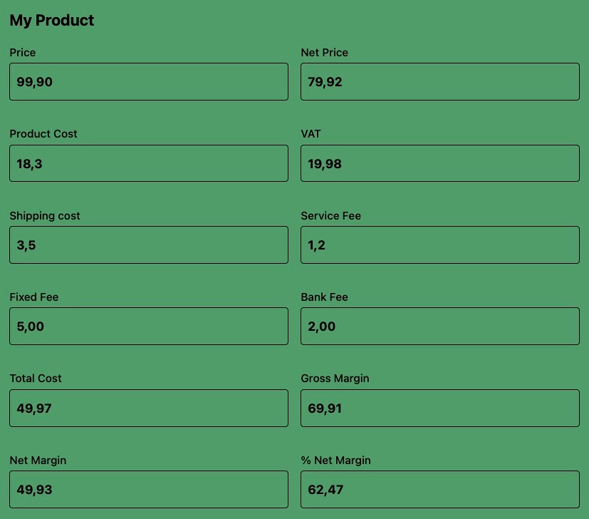 Shopify Profit Tracker & Margin Analyzer